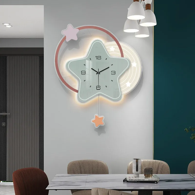 Nordic Xenomorph Wall Watch Luxury Aesthetic Modern Design Wall Watch Luxury Art Mural Horloge Murale Ornaments Room Decorations