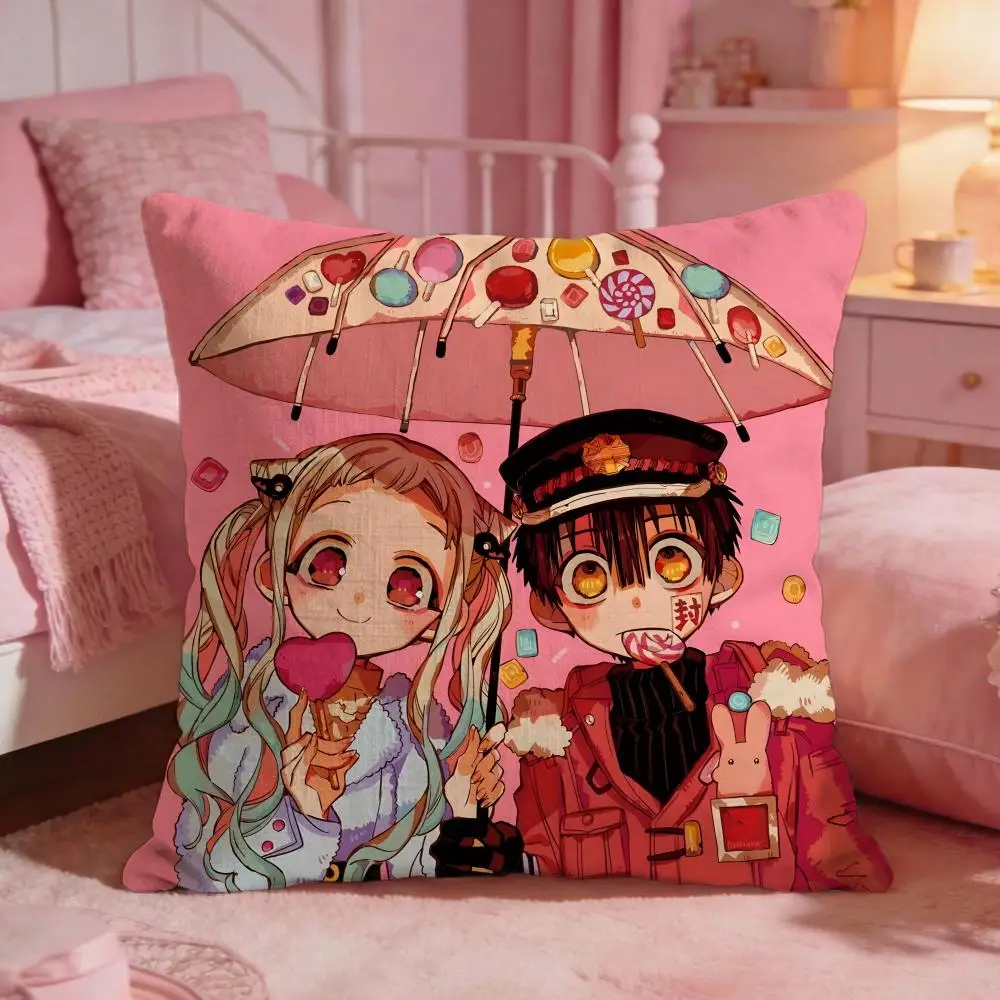 B-Bound Hanako-kun Cushion Cover Premium Comfort Reversible Pillow Cover - Two in One Design for Any Room & Car Interior