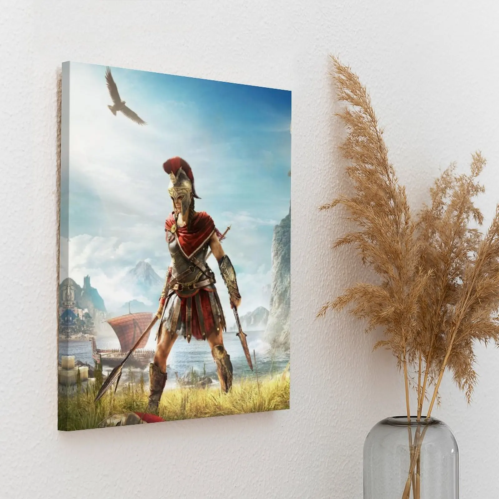 كاساندرا مفتاح الفن قماش اللوحة المشارك سينما نادي السينما تصميم المرآب مؤطرة لوحات الحائط #4