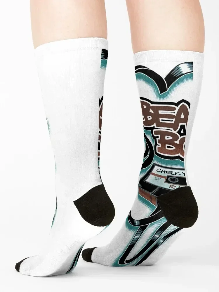 check your head Socks men cotton high quality bright garter floor Soccer Socks Female Men's