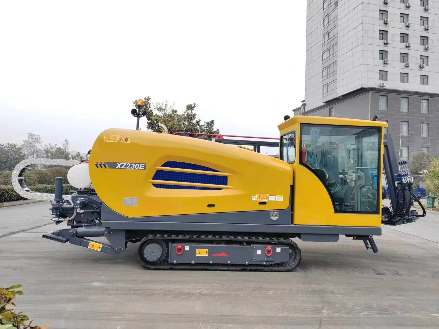 جهاز حفر اتجاهي احترافي 25T مع مخرج عزم دوران عالي لرافعة الأنابيب وكفاءة سحب الكابلات