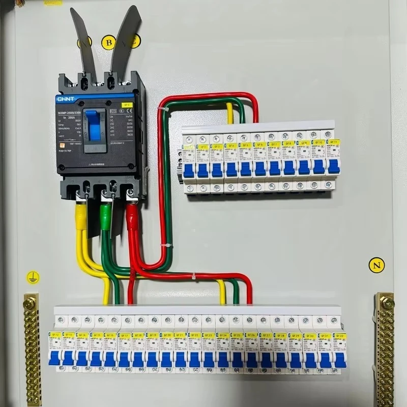 Set completo personalizzato Schede da pannello a bassa tensione Scatola da pannello elettrico Scatola di distribuzione 380v Centralino elettrico