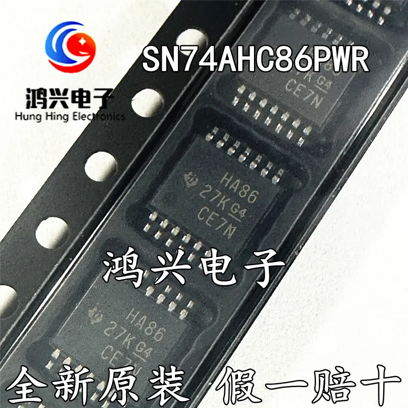 

30pcs original new 30pcs original new SN74AHC86PWR screen printing HA86 TSSOP-14 logic chip