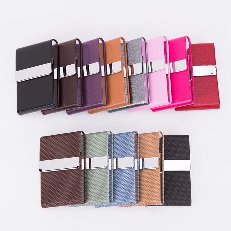 Anti-theft ID Credit Card Holder Thin Aluminium Metal Wallets Pocket  Bank Women Men Credit Card Box