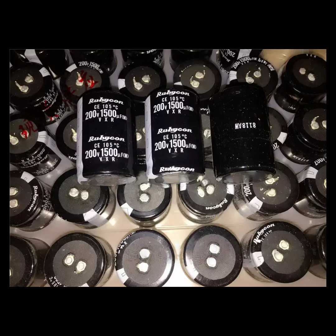 2 PCS/1500UF 200V Capacitor 200 V1500UF 35*50 VXR