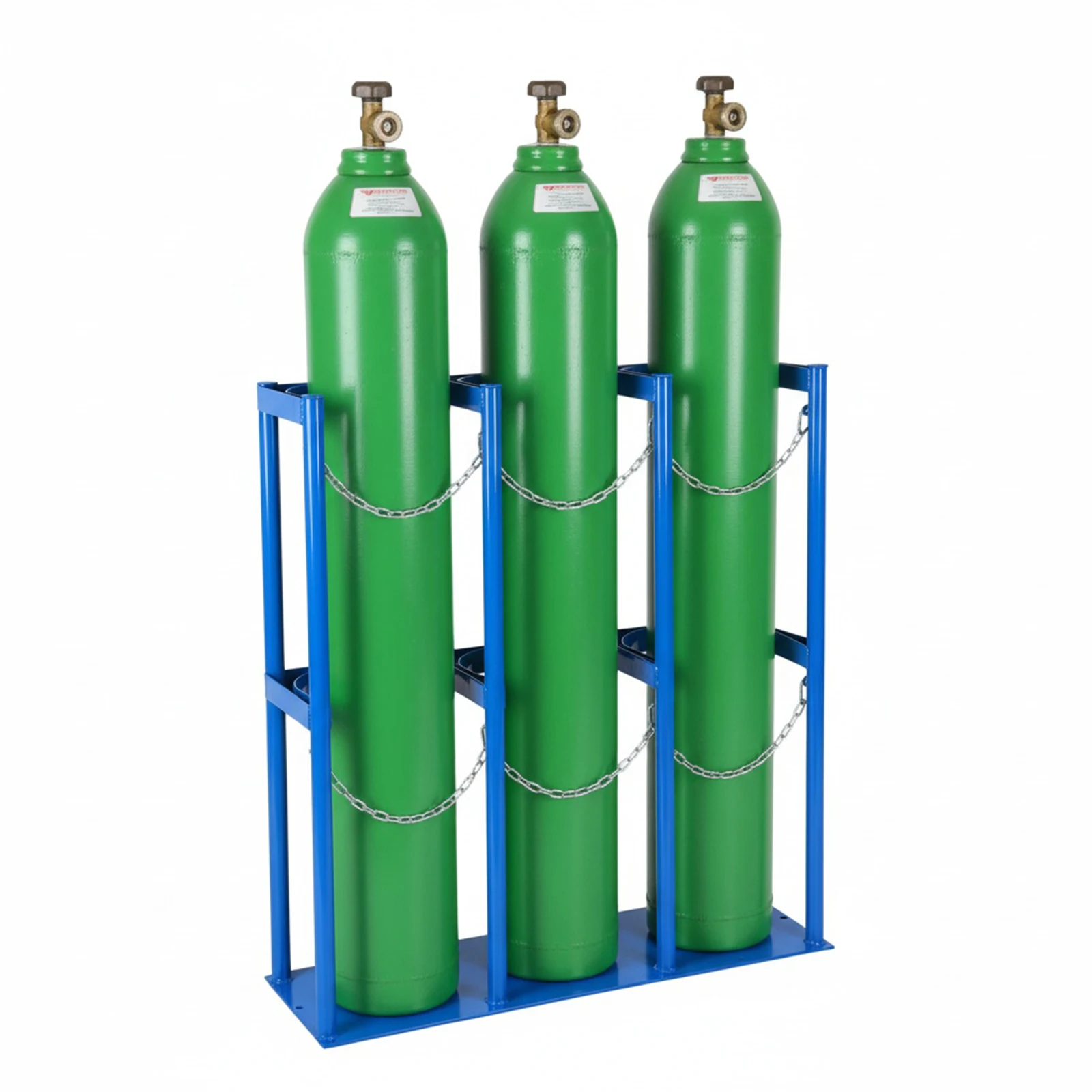 

Gas Cylinder Bracket,Blue Gas Cylinder Fixed Rack,Gas Cylinder Floor Mount Storage Stand, 40L Gas Cylinder Organizer
