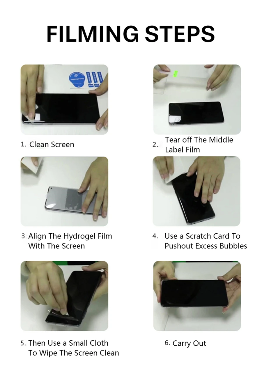 4 Stück HD Hydrogel-Folie für Huawei P60 P30 P70 P40 P50 Pro P20 Lite Vollständige Displayschutzfolie Mate 60 50 40 30 20 Pro Nicht Glas – Detail 10