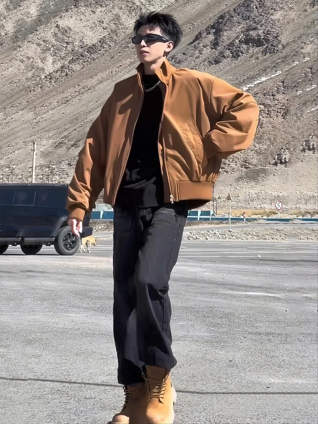 

Мужская коричневая стеганая куртка с бейсбольным воротником, зимняя теплая рабочая одежда, утепленное хлопковое пальто в американском стиле, морозостойкая