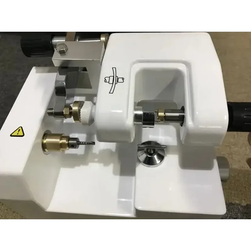 Manual Optical Lens Cutting Drilling Machine for Optician Shop Glass Lens Processing Cutting Molding Equipment