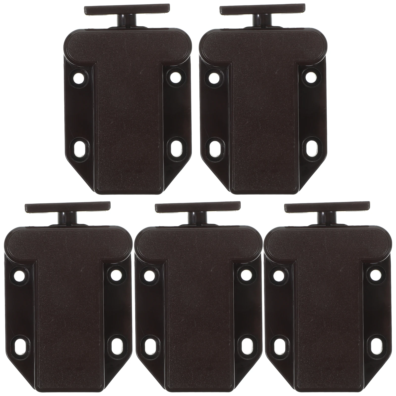 

Spring Latch Cabinet Push Open Catches Cupboards Hardware Locks Door Safe ABS Plastic Kitchen Bedroom Cabinets Suitable