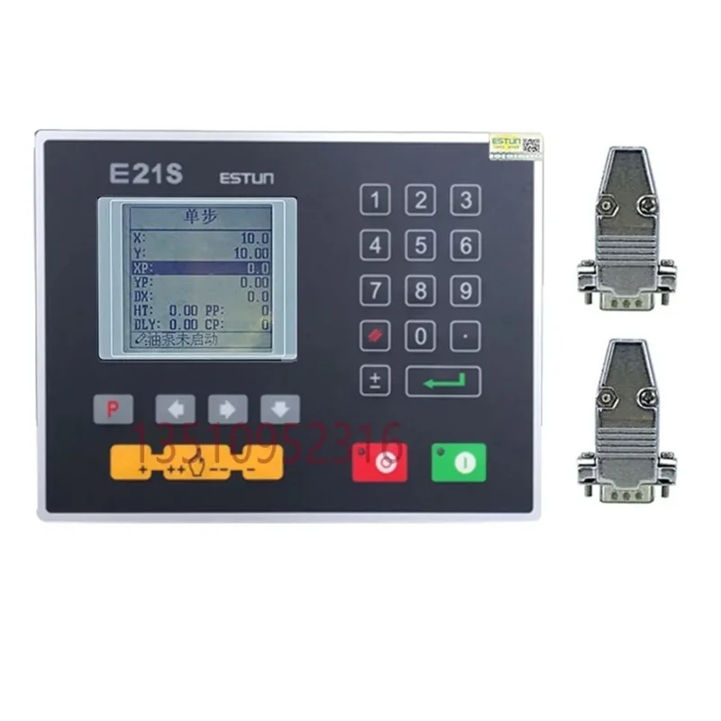 ลดกระหน่ํา! Estun E21s แผ่น Shearer System Cnc Controller ดิจิตอลจอแสดงผลแผงควบคุม E21s ระบบปฏิบัติการ E21 Series