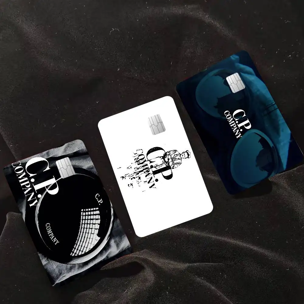 C-CP-Fashion-Company Credit Card Skin Stickers For VISA Bank Card Transportation Card Waterproof Sticker Anti-scratch Women Gift