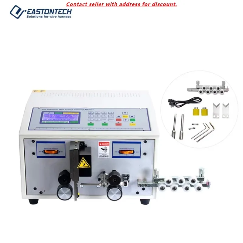 

EW-01A SWT-508C Fully Automatic USB Data Cable Manufacturing Equipment Computer Cable Wire Cutting Stripping Machine