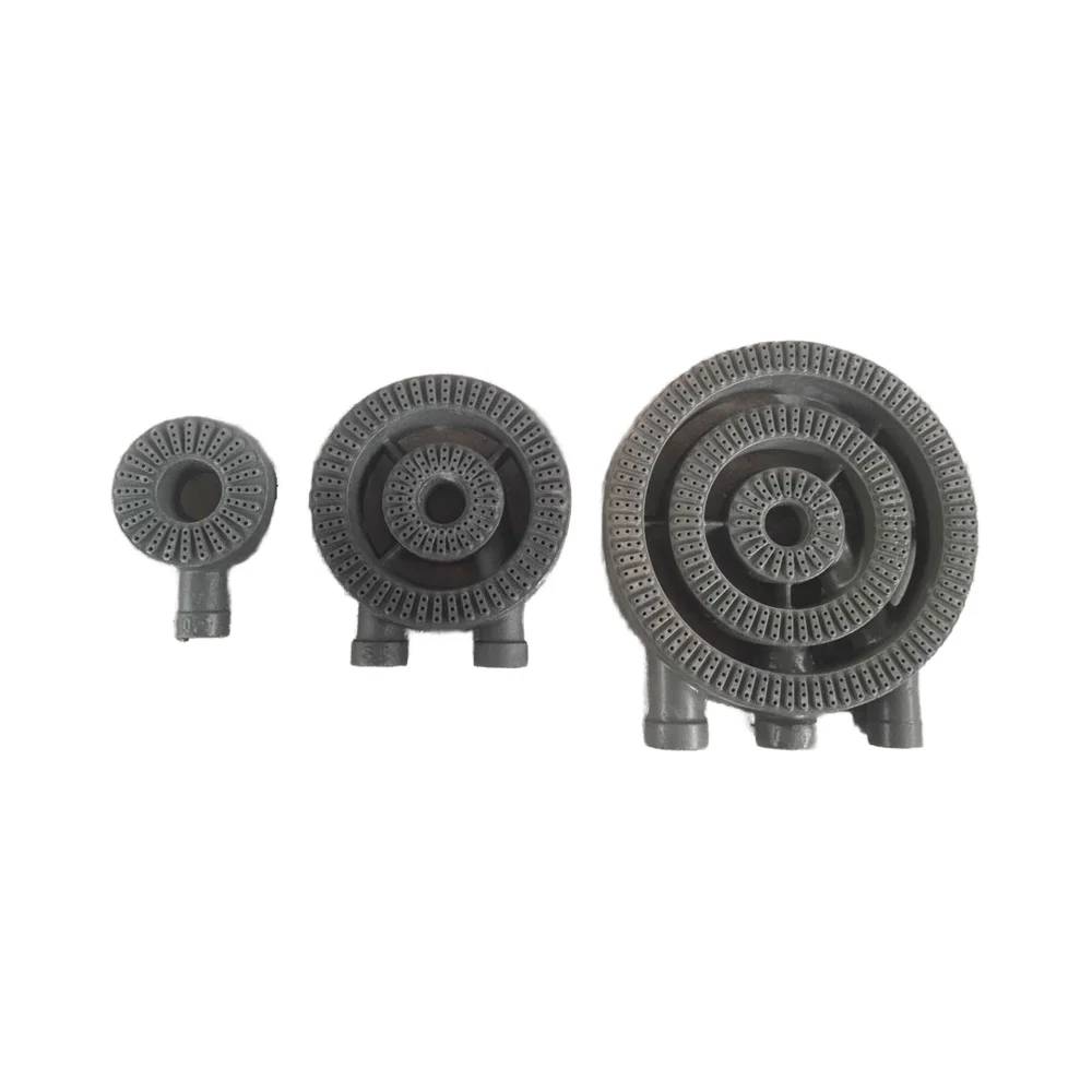 Three/Two/One Rings Cast Iron Food Equipment Gas Burner LPG / NG Oven Replacement Burner Restaurant Household Cooking Burner