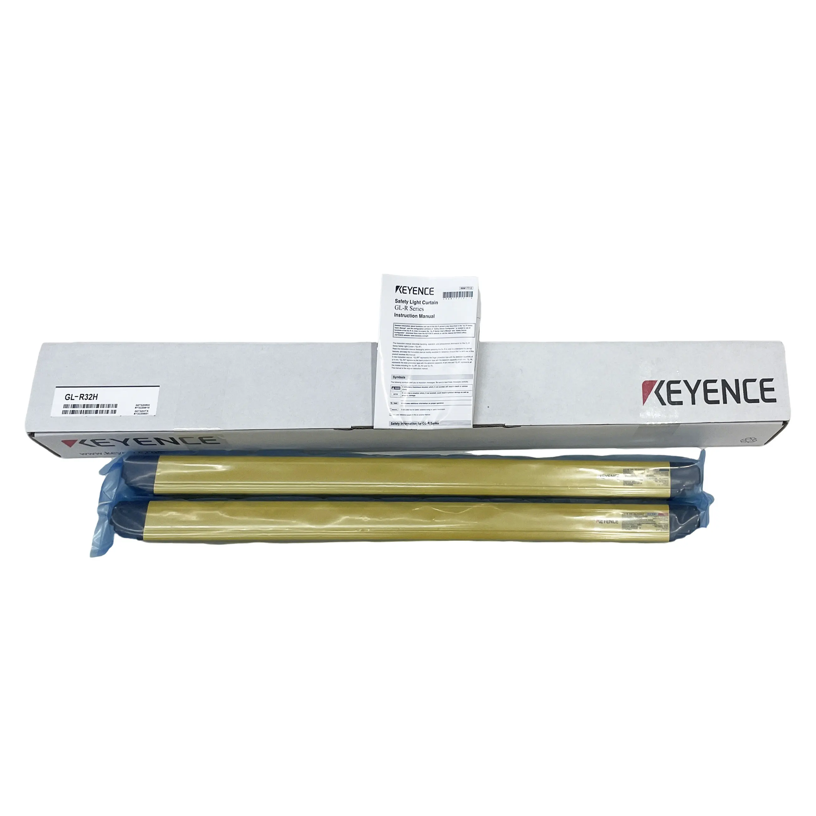 Original Keyence GL-R32H Safety Light Curtain-32-Beam Hand Protection Optical Sensor IP65 Rating CE/ Certified for Industrial