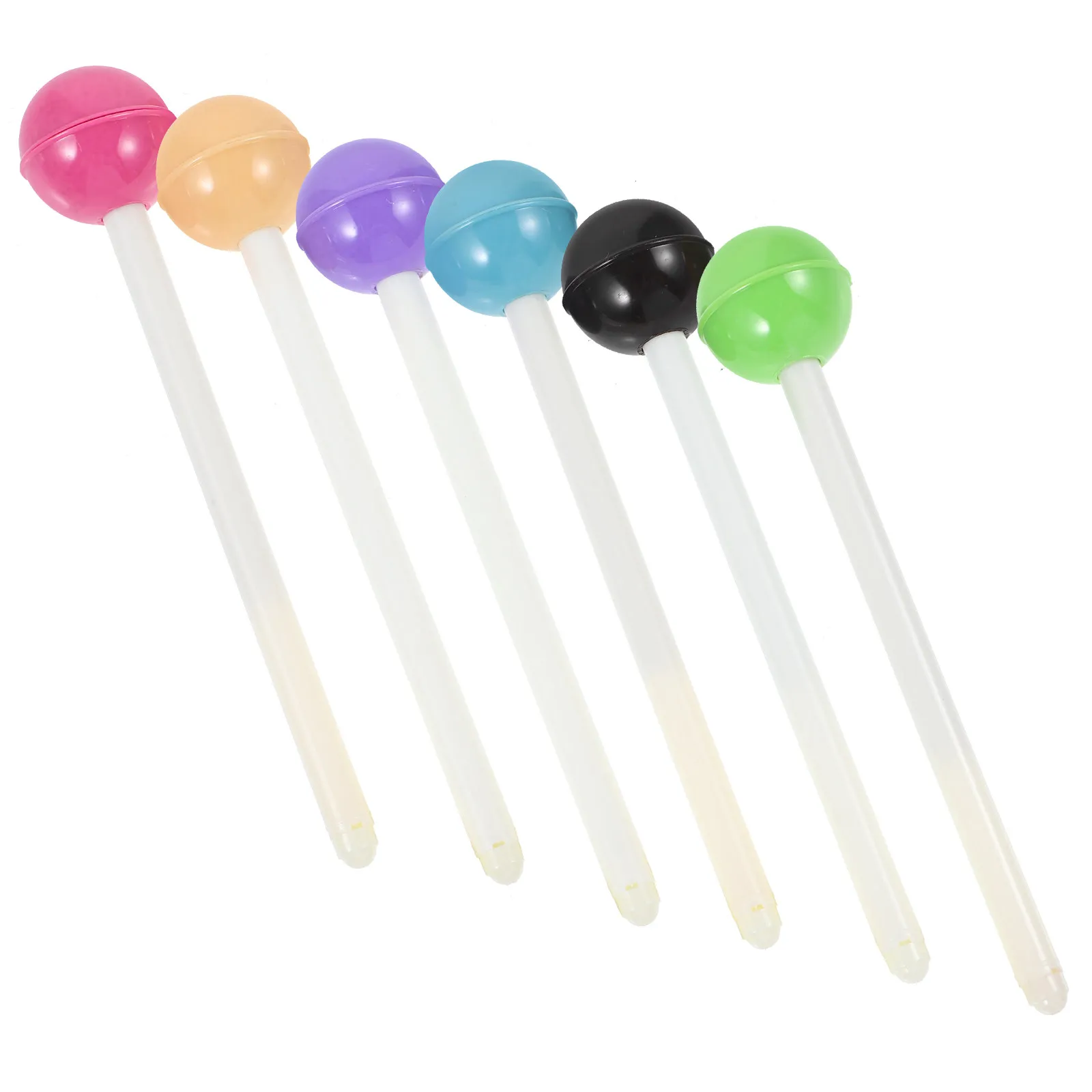 

Набор из 6 ручек-леденцов: милые гелевые ручки с мультяшным дизайном для школы, офиса, подарков, симпатичные ручки для студентов