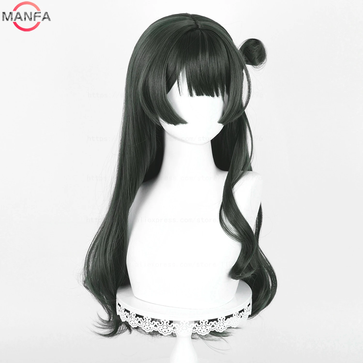 High Quality Viola Cosplay Wig Heat Resistant Synthetic Hair Wigs + Wig Cap
