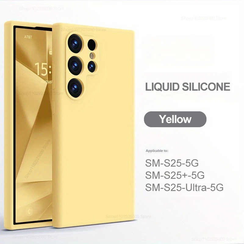 Hülle für Samsung S26 Ultra Flüssigsilikonhülle für Samsung Galaxy S26 S25 S24 Ultra Plus Weiche Schutzhülle für Samsung S23 Ultra Hüllen – Detail 1