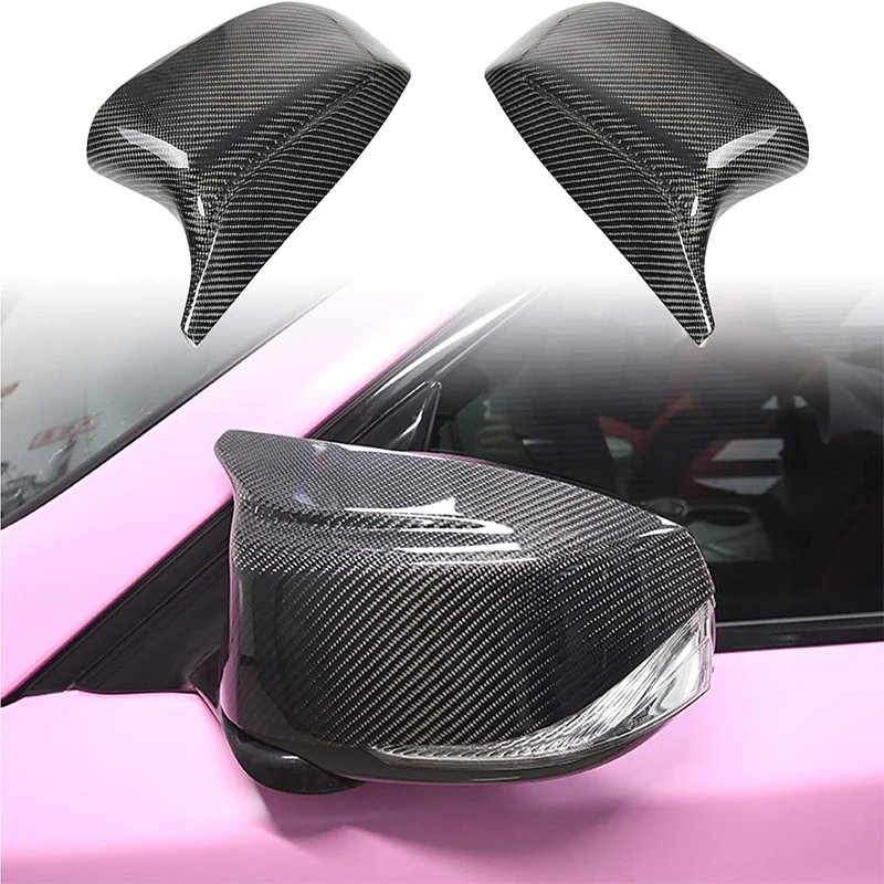 Rhyming Wing Side Mirror Cover Car Rearview Mirror Caps Fit For Infiniti QX30 Q50S Q50 Q60 Q70 2014 - 2021 Car Accessories