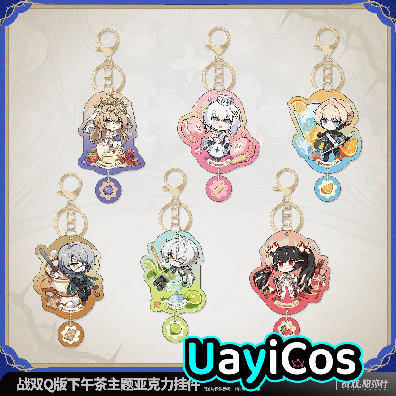 

Оригинальный GREY RAVEN: PUNISHING Lee Bianca Liv Watanabe Wanshi акриловый брелок серый ворон орнамент аниме игра игрушка детский подарок