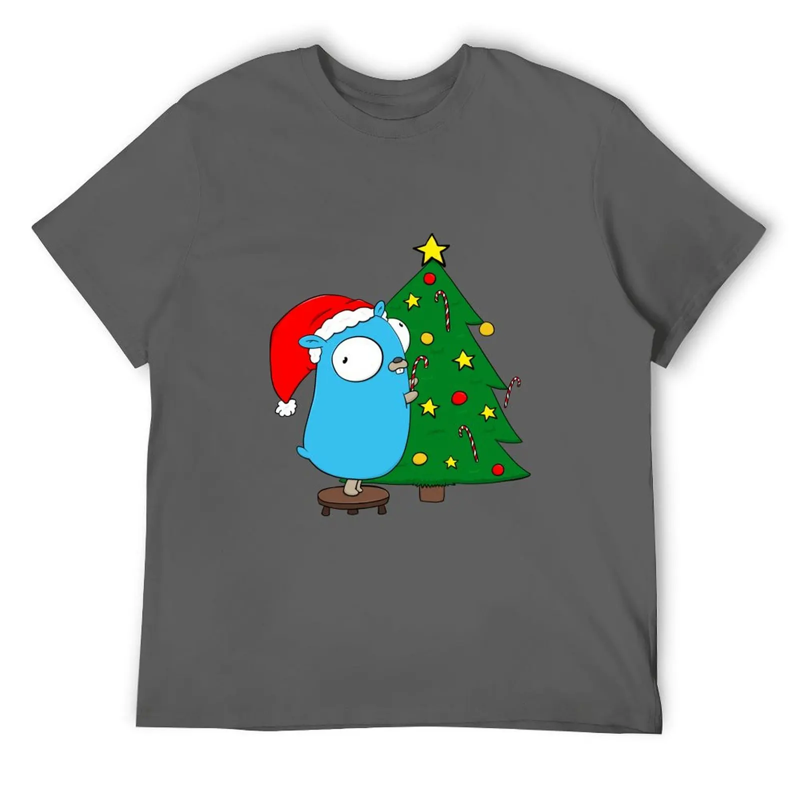 

Christmas Tree Gopher T-Shirt vintage clothes T-shirts man T-shirts oversize mens graphic t-shirts