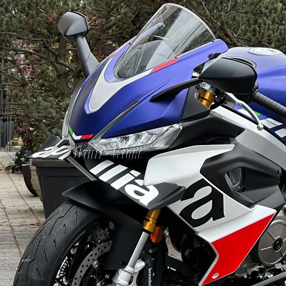 

New For Aprilia RS660 RS 660 rs660 rs 660 Motorcycle ABS Front Spoiler 5 Color Wing Aerodynamic Winglet Kit Fairing Accessories
