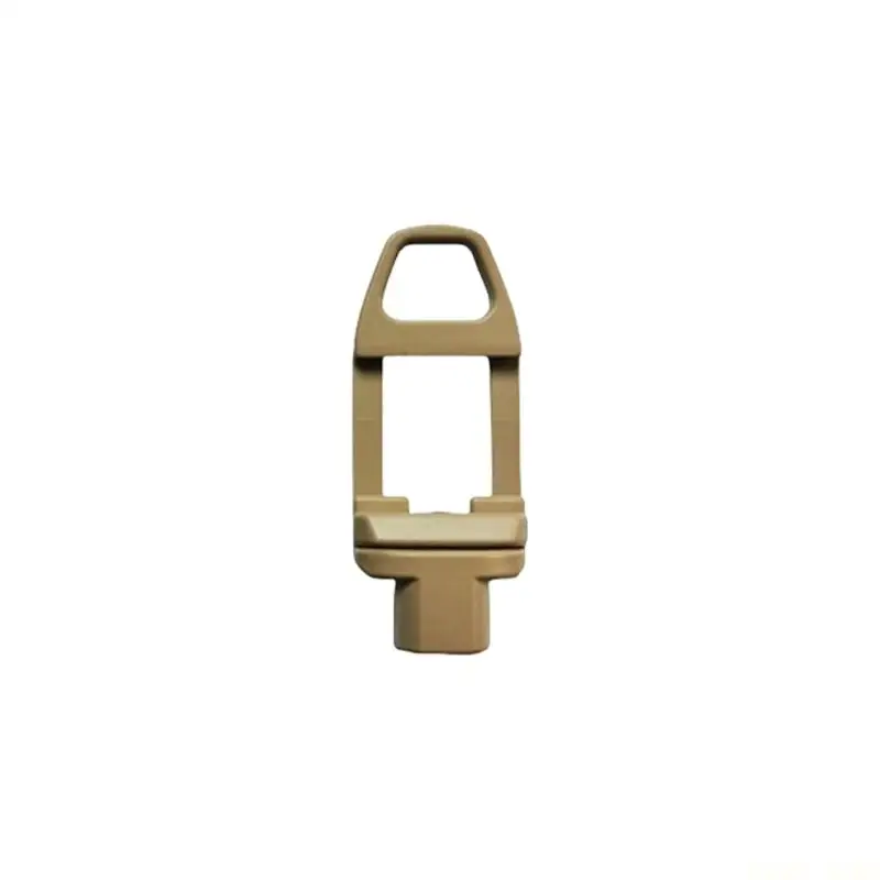 U2JB Camping Pack Rails Mount Slings Buckles Accessory, Metal Quick Attaches Hanging Hoop for Outdoors Gear Organization Use