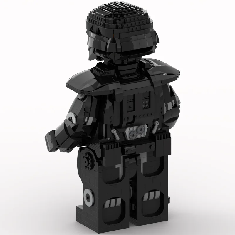 Moc-75343 Star Battle Dark Trooper Mega rysunek zestaw kasków klocki montaż kreatywność cegły zabawki prezenty świąteczne dla dzieci