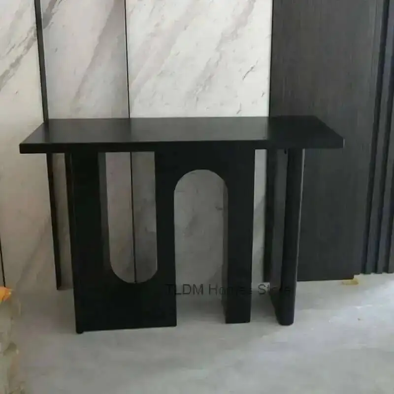 

Simple For Solid Wood Modern Console Table Living Room Furniture Consol Entrance Entryways Table Home Corridor Decoration Table