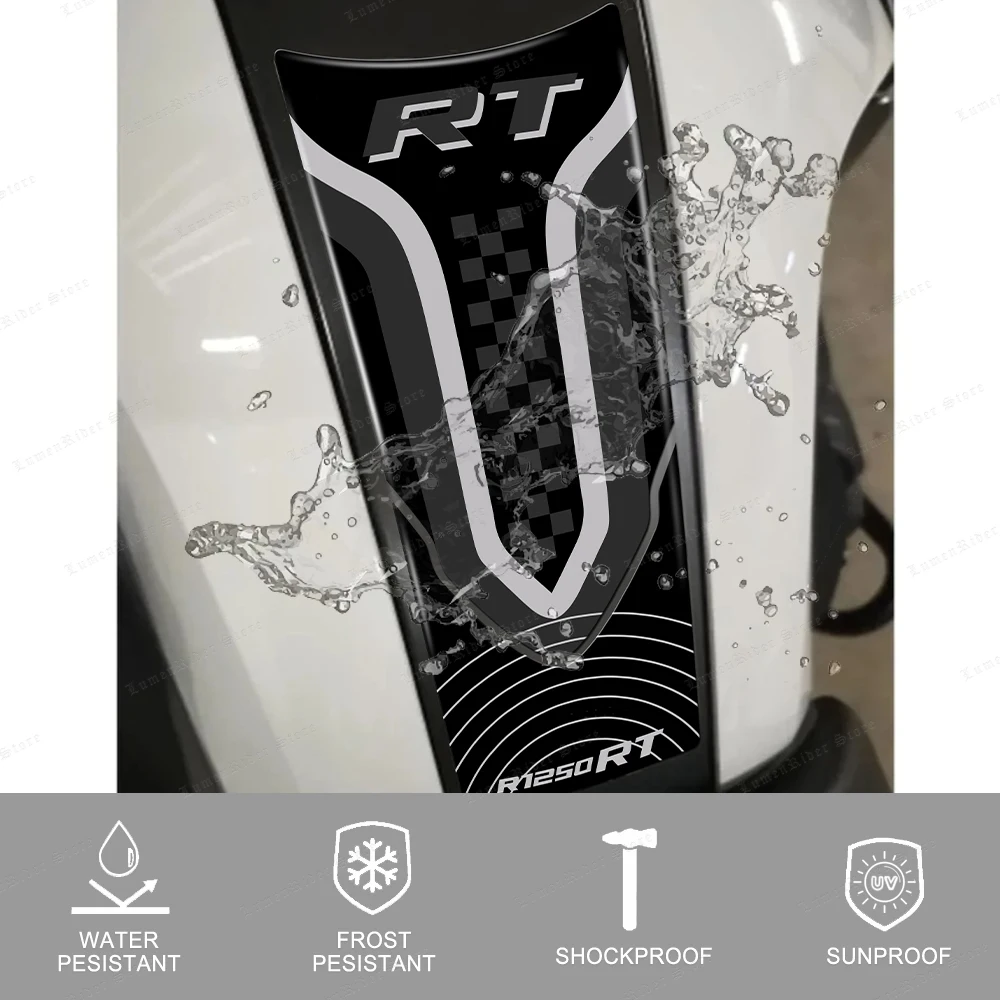 R 1250 RT Motorcycle Accessories 3D Epoxy Resin Tank Pad Protection Sticker for BMW R1250RT R 1250RT - Detail 1