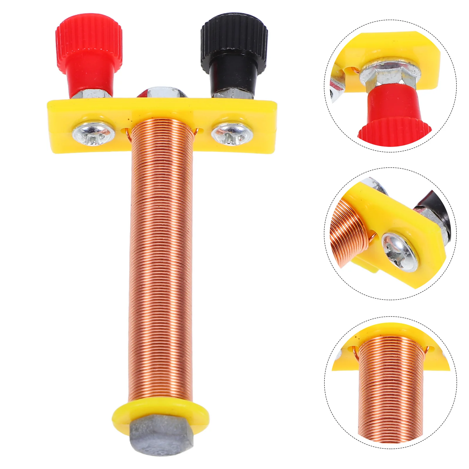 Electromagnetic Solenoid Coil For Physics Experiment Classroom Demonstration Wear-Resistant Copper Wire Science Teaching