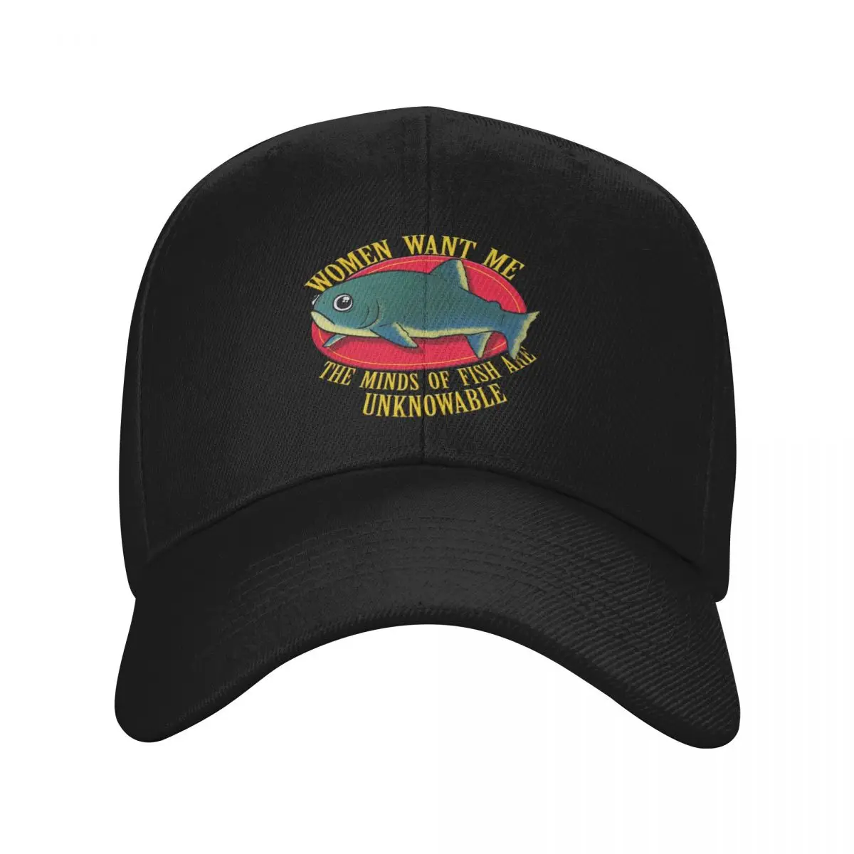 

Women Want Me, The Minds of Fish Are Unknowable Baseball Cap Kids Hat Luxury man cap Men's Baseball Women's