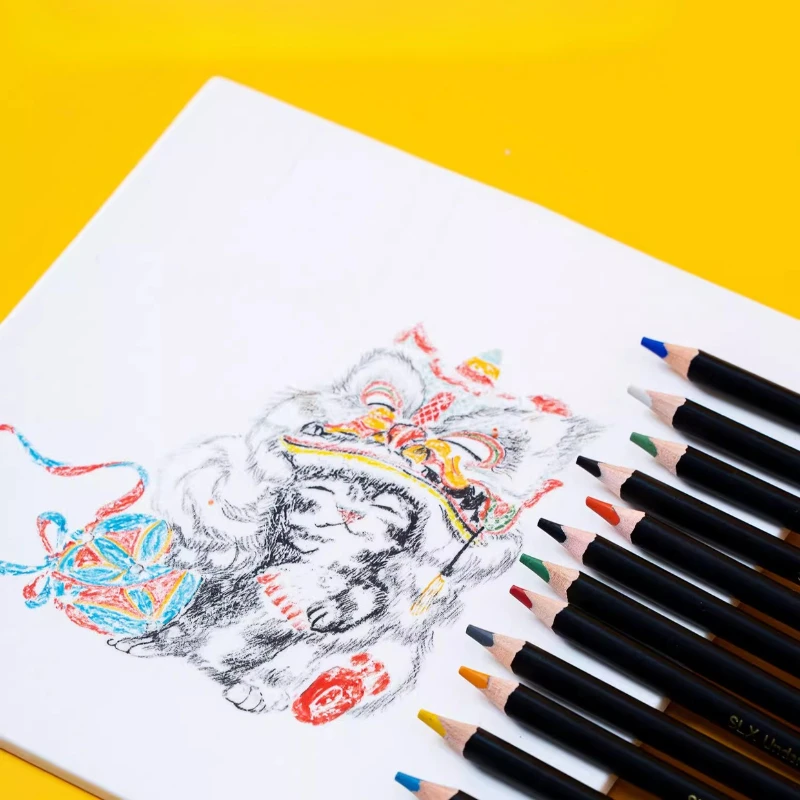 

Керамические подглазурные масляные карандаши, 12 цветов, безопасные в печи глиняные инструменты для рисования для керамики, набор раскрасок для рукоделия Prebishe