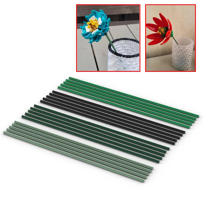 5 SZT. OSI KRZYŻOWEJ 50450 Oś Techniczna 32 MOC 13927 300233 6210821 Klocki Konstrukcyjne Ośki do Kwiatów 32L Części Klocki Zabawki DIY