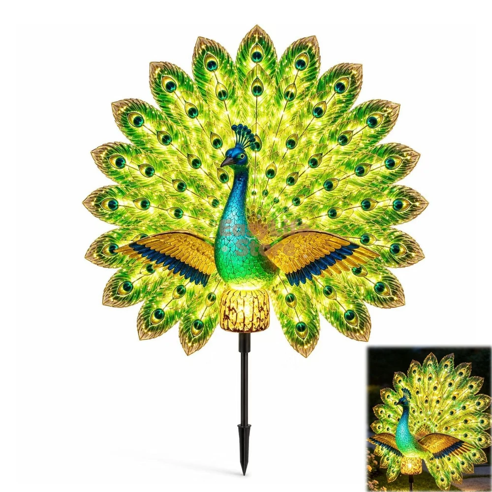 Escultura de Pavão Solar para  - Lighting Decoration Outdoor avaliação e preço