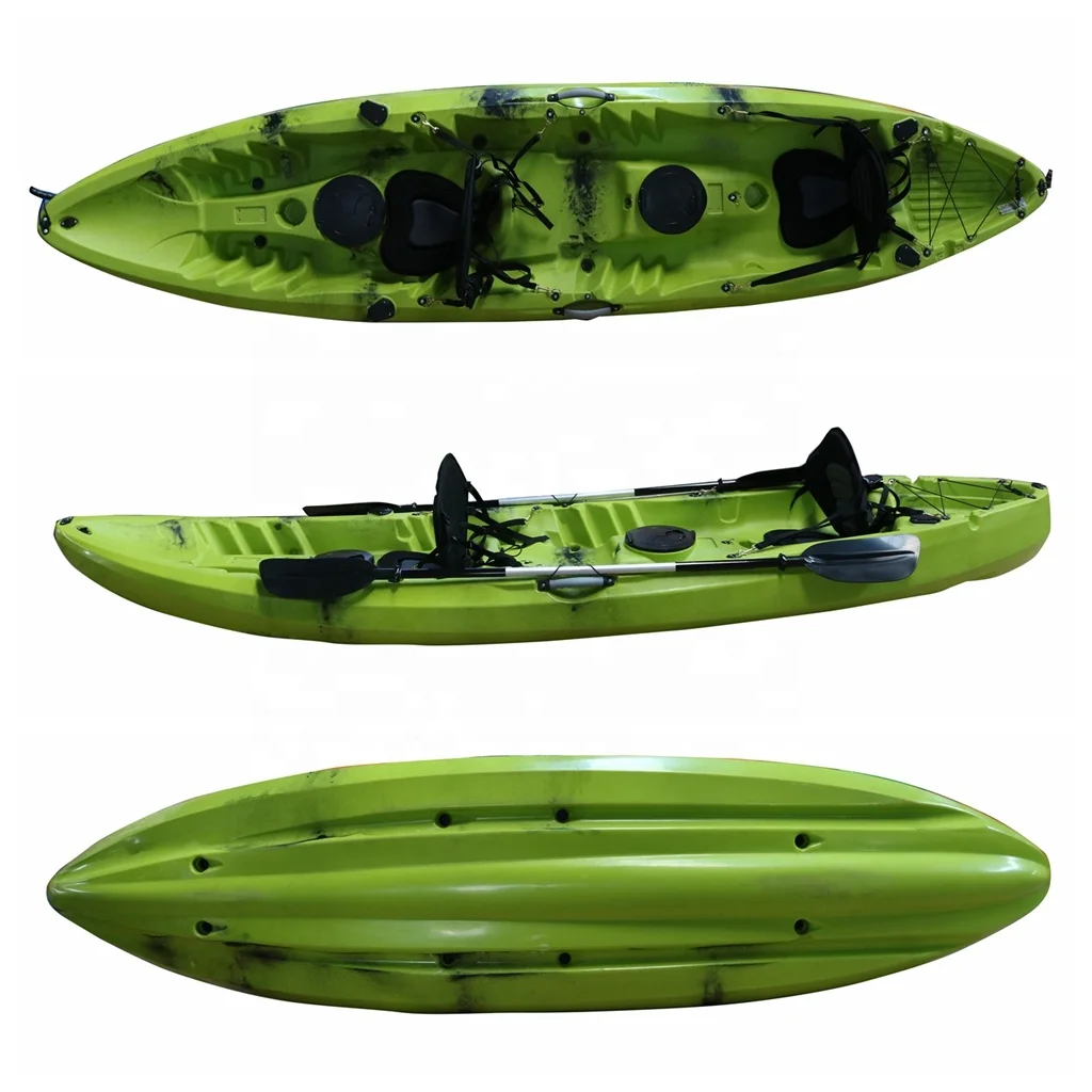 

Vicking Top Selling Rotomolded Sit on Top Fishing Kayak 12FT Kayak Sit on Top Beach Fishing Camping Kayaking