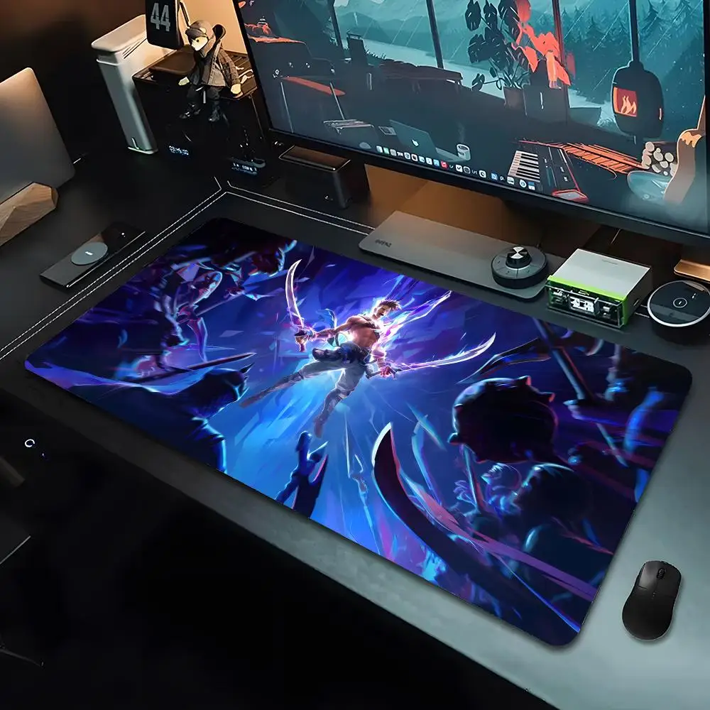 

Коврик для мыши PC Anime P-Prince of P-Persia The Lost Crown, большой игровой коврик с застежкой по краям, утолщенный, для компьютерной клавиатуры и стола