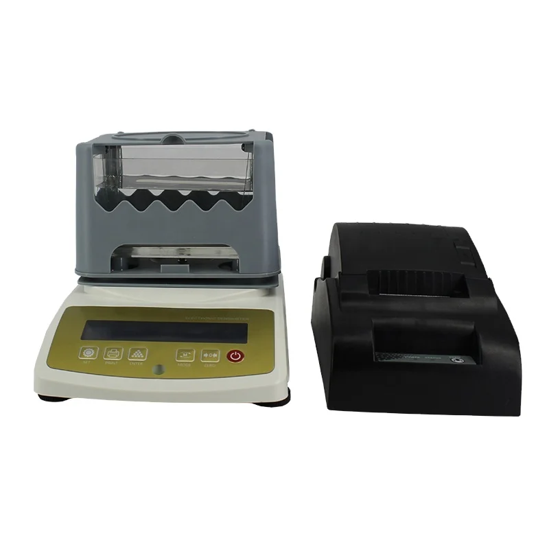 Archimedes principle precious metal purity tester, high accuracy gold testing  with one year after-sales warranty
