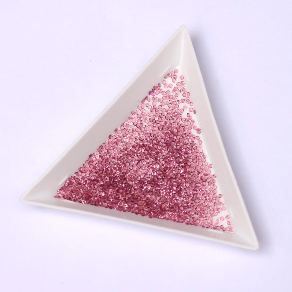 1440 Stück Pixie Nail Art Strass Glitter Maniküre Glas Strass Dekorationen selbst klebende Steine für DIY Bastel zubehör – Detail 15