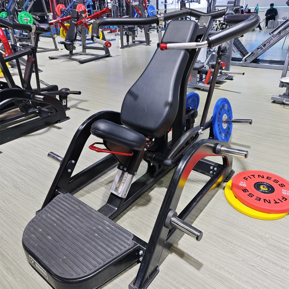 Commercial Gym Plate Loaded Incline Chest Press Machine for Bodybuilding 1.6T Capacity 200kg Max User Weight Custom Logo