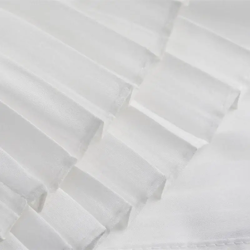 652F Tie Pleated Collar Girls Detachable Victorian Collar Lapel Preepy Look Cosplay Victorian Pleated Shawl Collar