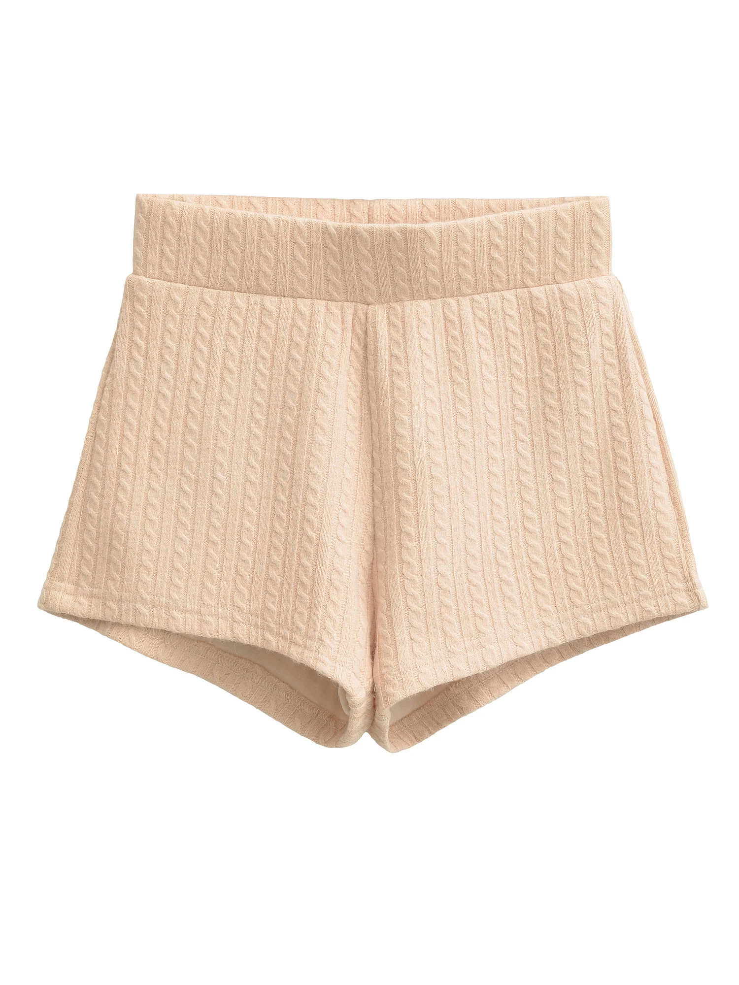 Amerykańskie, eleganckie spodnie dzianinowe w stylu preppy, codzienne damskie spodnie bazowe, wygodne, uniwersalne.