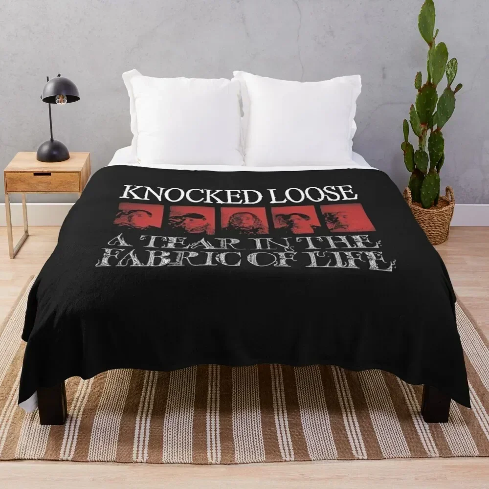 

best selling knocked loose Throw Blanket Decorative Soft Throw Blanket for Couch Sofa