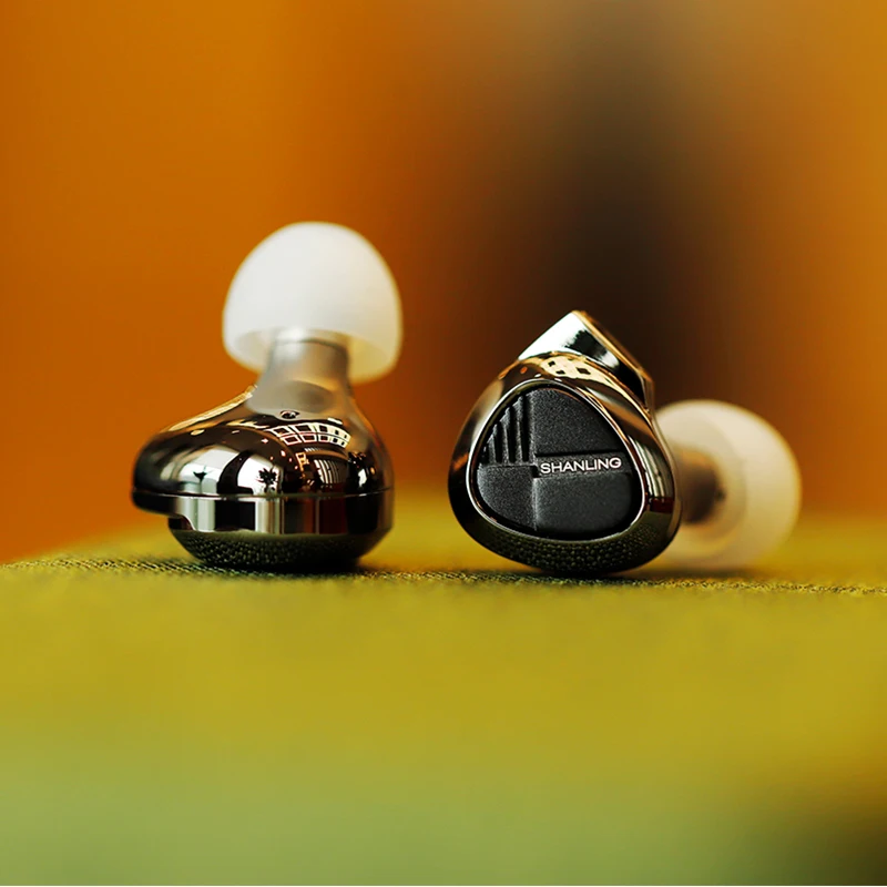 SHANLING SONO S 2DD + 1BA سماعة أذن هجينة للسائق IEM Hi-Res Audio HiFi سماعات أذن للموسيقى كابل سلكي