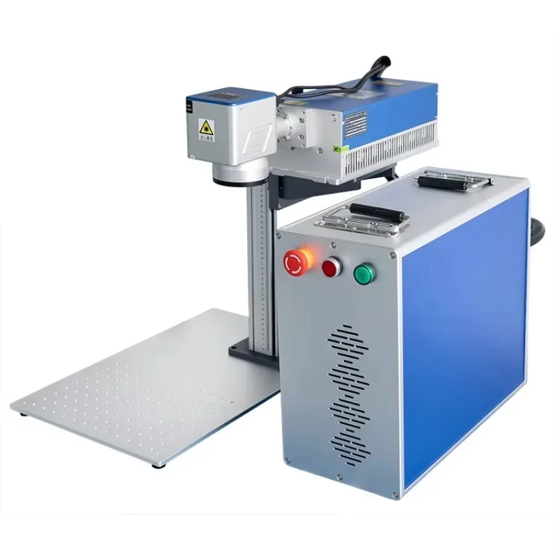 Factory Price 3W 5W 10W UV    Marking Machines Automatic Split Desktop Mental Wood Leather Nonmetallic Material Glass