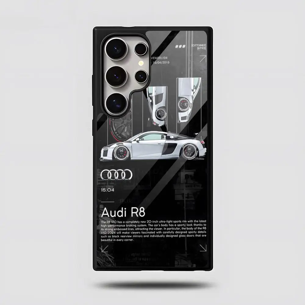 Etui na telefon A-Audis R-S SportS Car do SAMSUNG S26 25 24 S22 S20 ULTRA S21 S30 23 Note5 S8 Plus S9 S10E Lite PC+TPU Funda — zdjęcie produktu 3