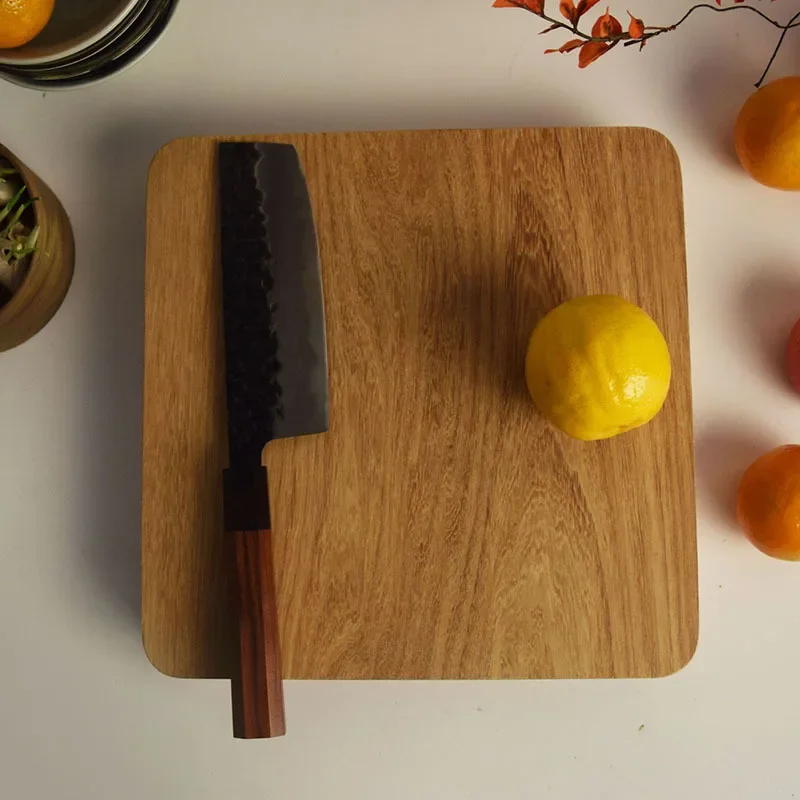 Teak Antibacterial Mildew Proof Cutting Board Thickened Solid Wood Fruit Cutting Board Kitchen Tools Hotel and Restaurant