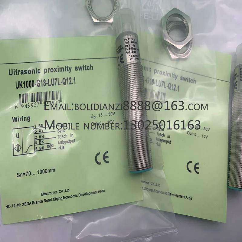 

New ultrasonic sensor UKF900-G18-VIP7L-Q12 warranty for one year in stock