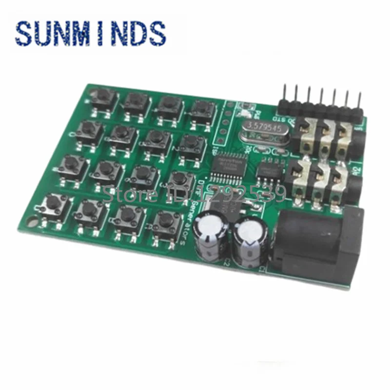 1pcs AE11A04 DTMF Generator Encoder Transmitter Module Dialing Keyboard MCU Control For PC Interphone Mobile For Smart Home