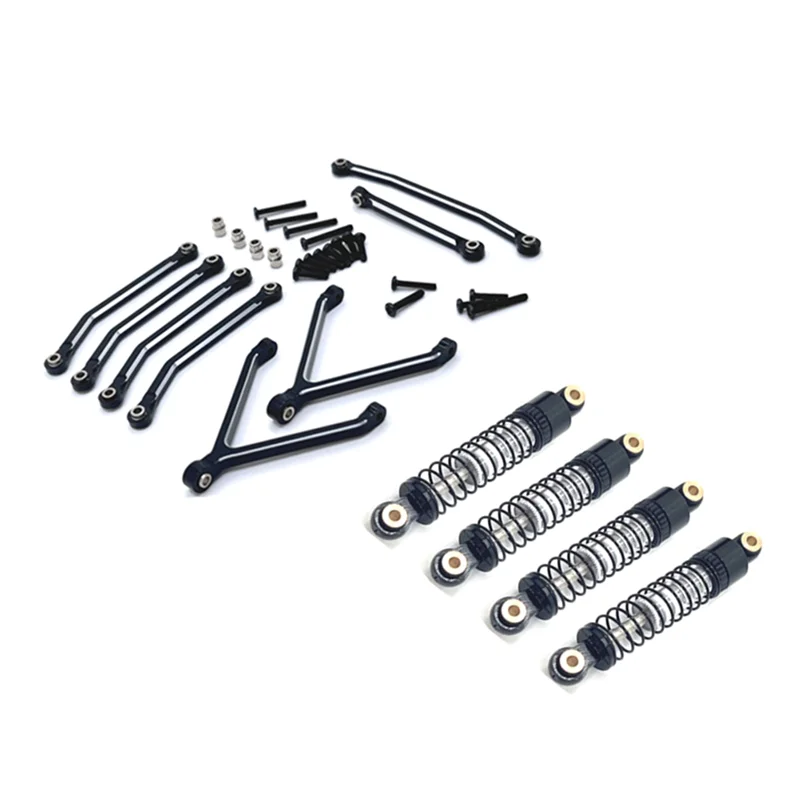 

Обновление радиоуправляемого автомобиля, тяговый стержень, комплект амортизаторов давления масла для FMS 1/24 FCX24, аксессуары для обновления радиоуправляемого автомобиля